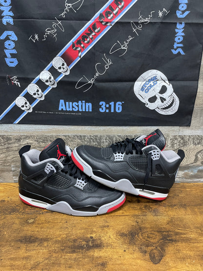 Air Jordan 4 Retro Bred Reimagined  9.5
