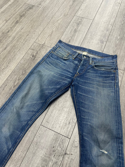 RRL Selvedge Denim Waist 28in