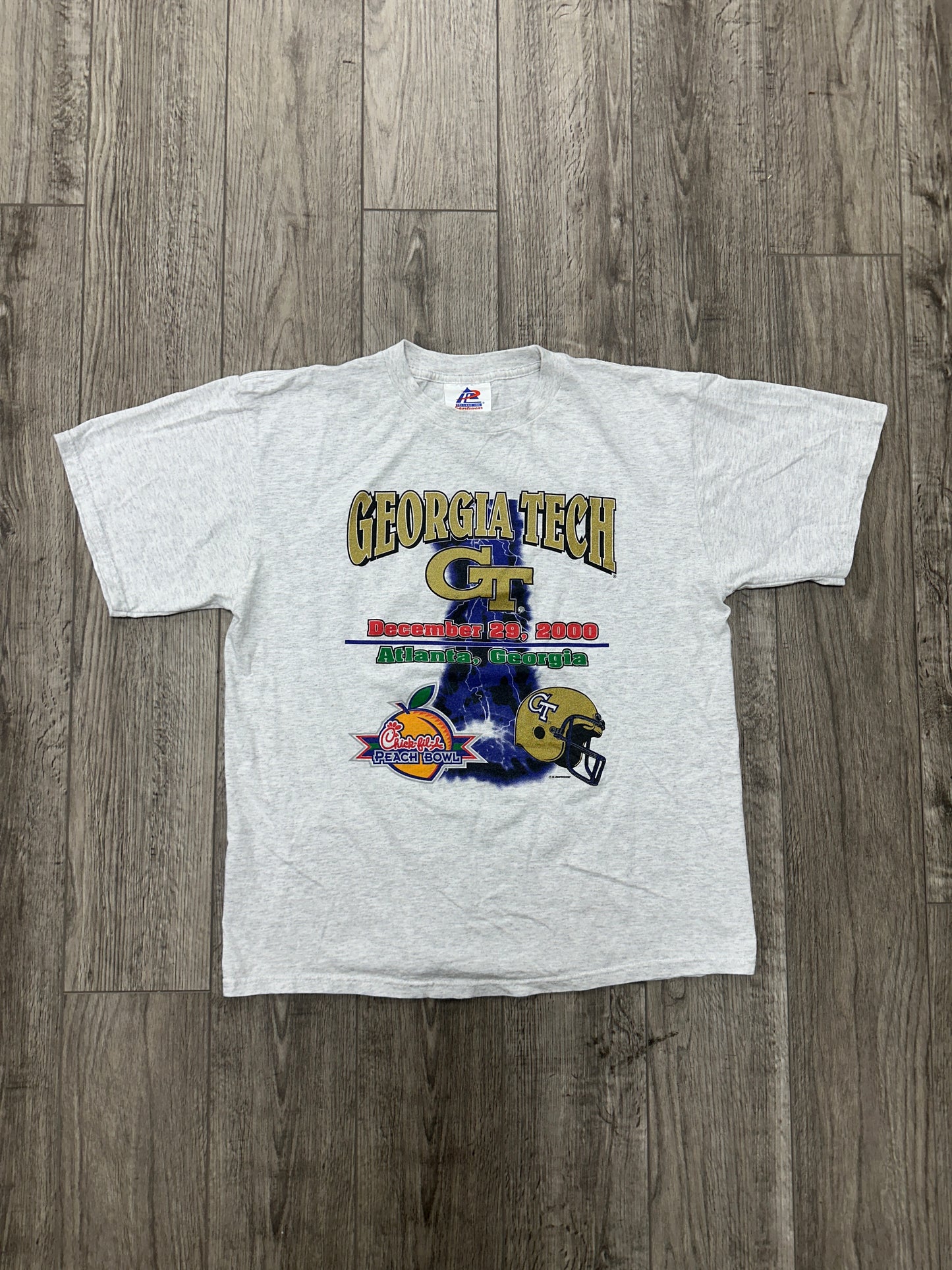 Vtg Georgia Tech Peach bowl L