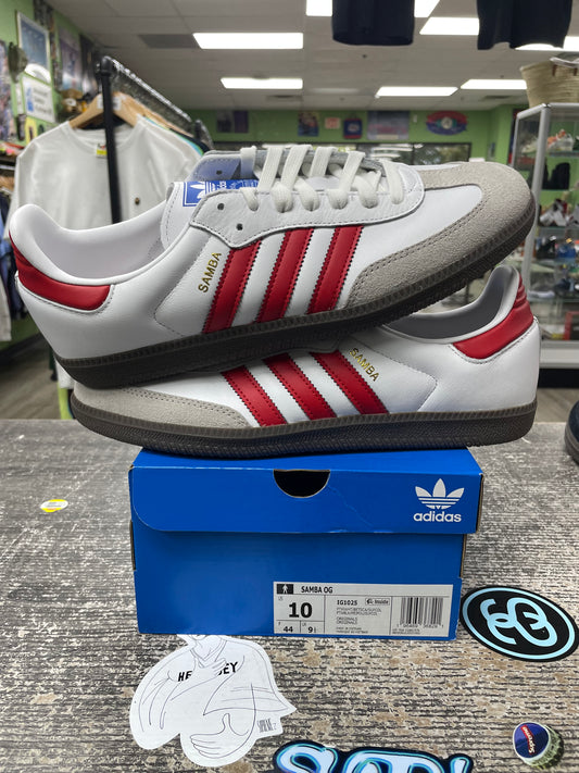 Adidas Samba Red/Black Size 10