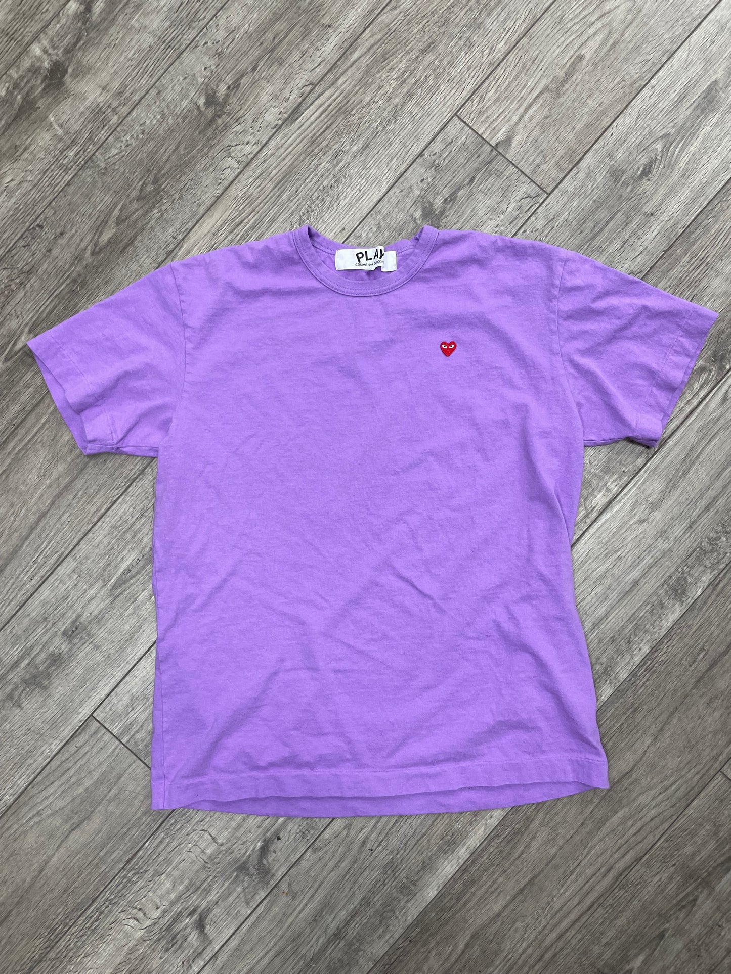 CDG Small Heart Crewneck T-Shirt XXL