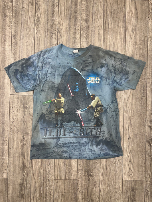 Star Wars Jedi vs sith EP 1 Tee size XL