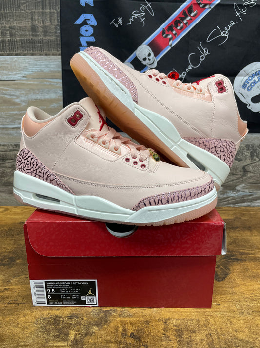 Jordan 3 Valentines Day Size 9.5W