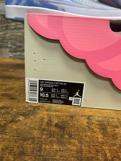 9 - Air Jordan 2 x J Balvin “ Celestial “