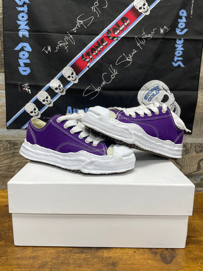Maison Mihara Yasuhiro Hank OG Sole Canvas Low Purple 40/8