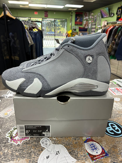 8.5 - Jordan 14 Flint Grey New