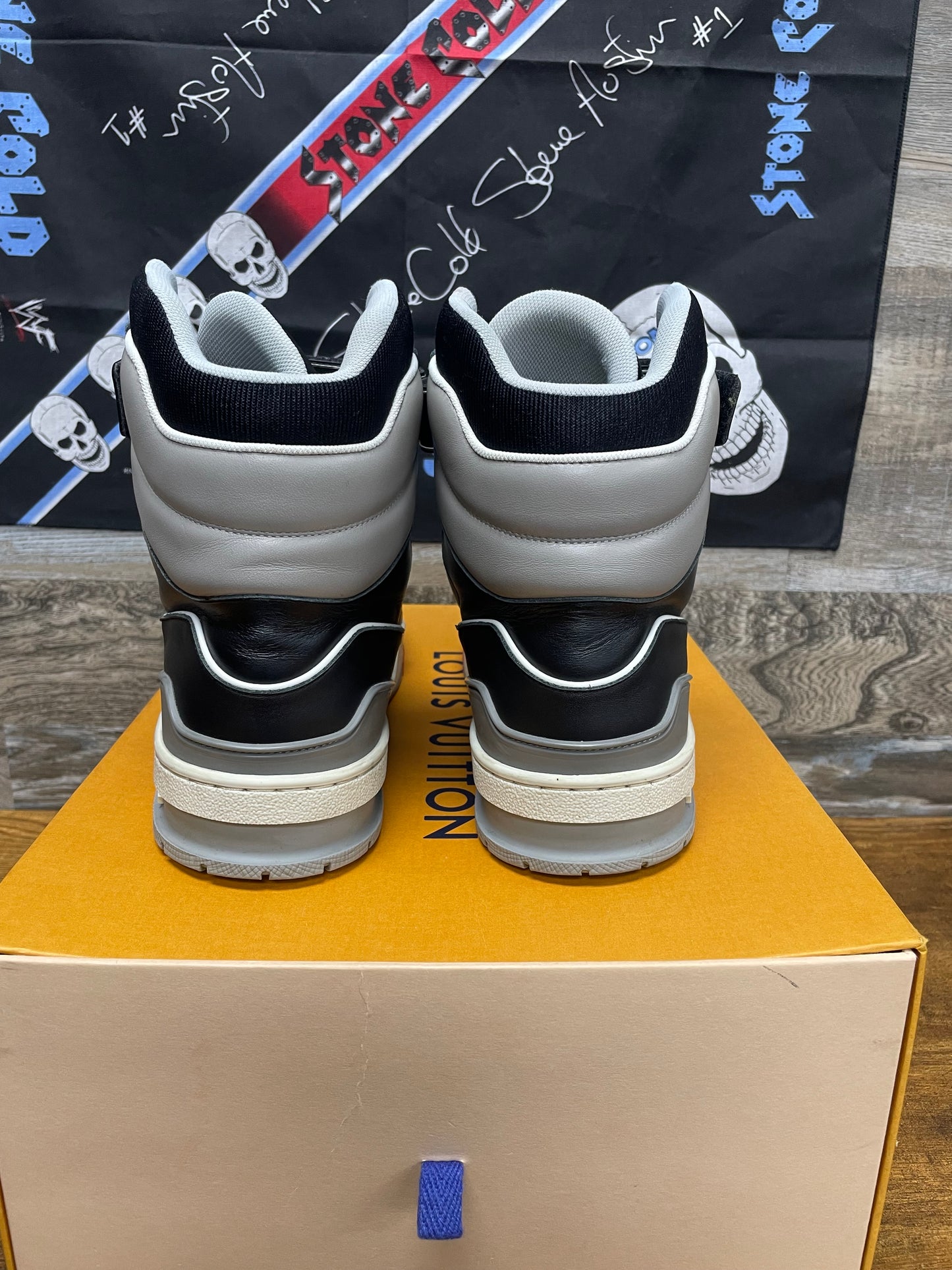 Louis Vuitton High Top Trainer Size 8.5