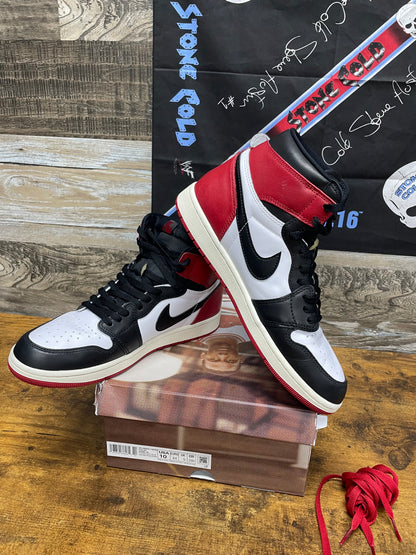 10 - Nike Air Jordan 1 Retro High OG "Black Toe Reimagined" sneaker