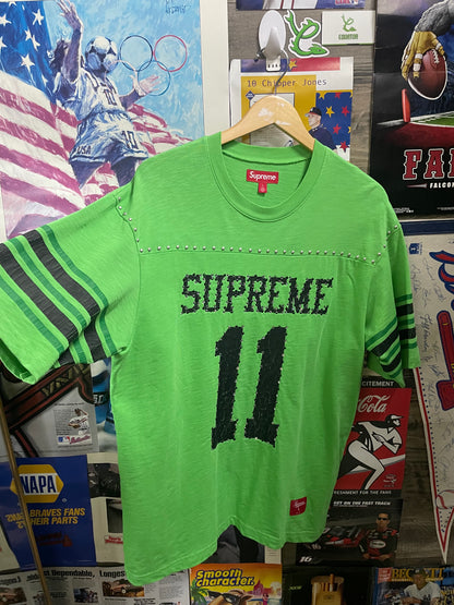 L - Supreme Studded S/S Football Top