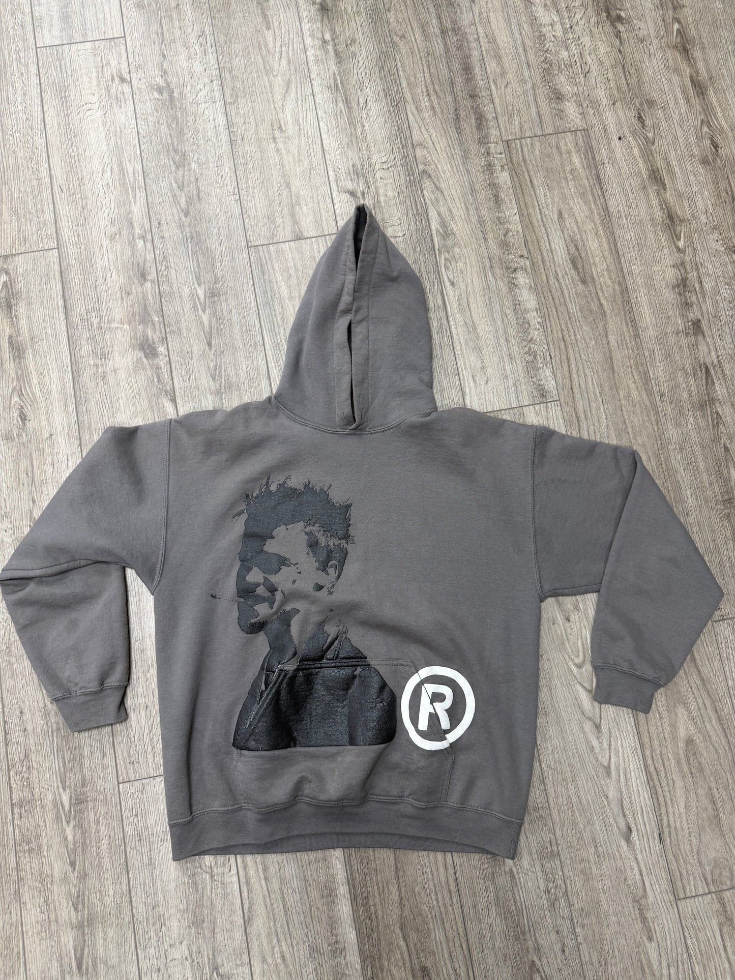 Joy Divizn Brad Pit Hoodie L