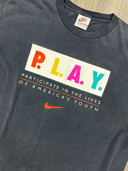 Vintage PLAY Nike Tee L