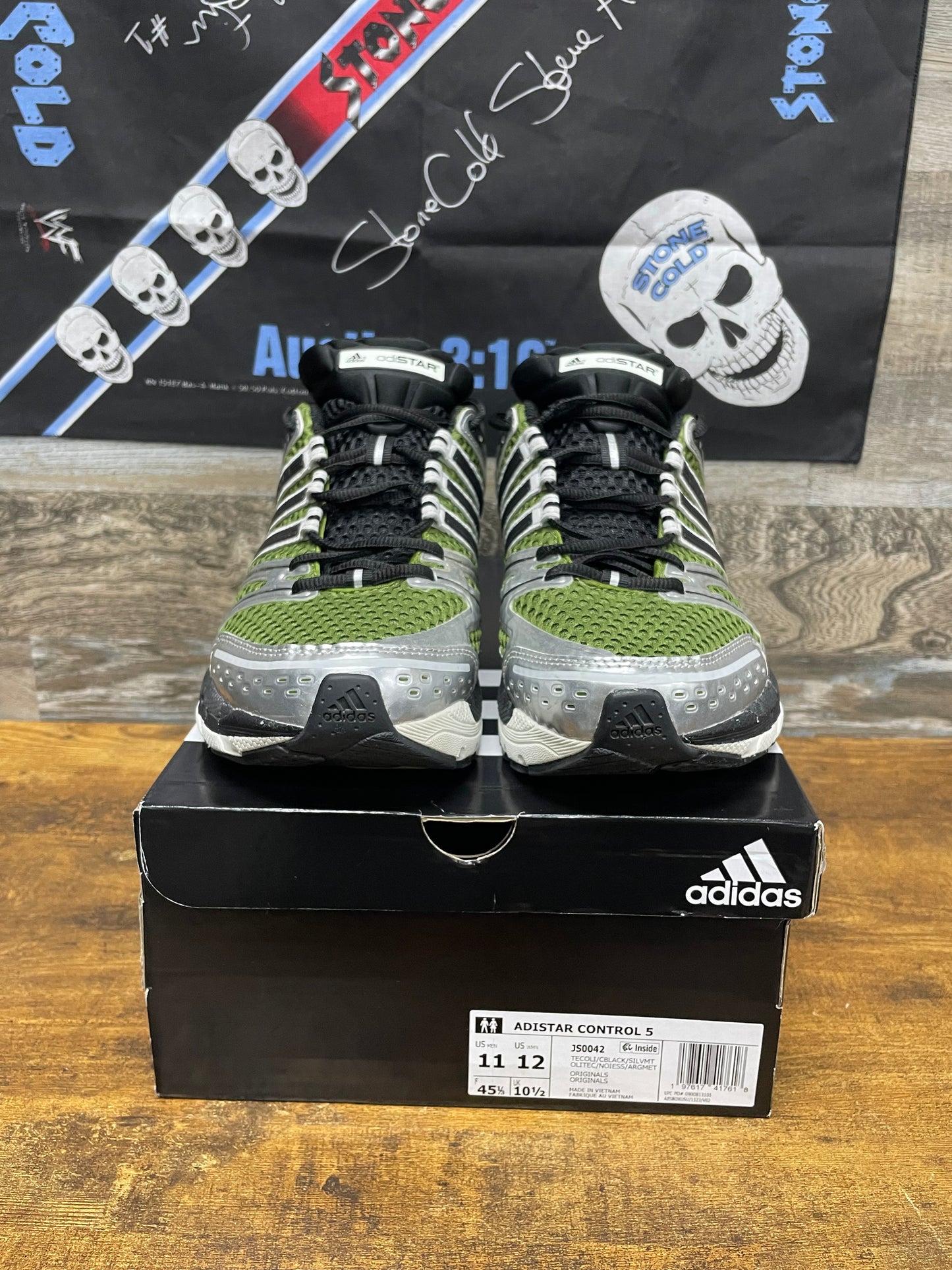 Adidas Adistar Control Olive Size 11