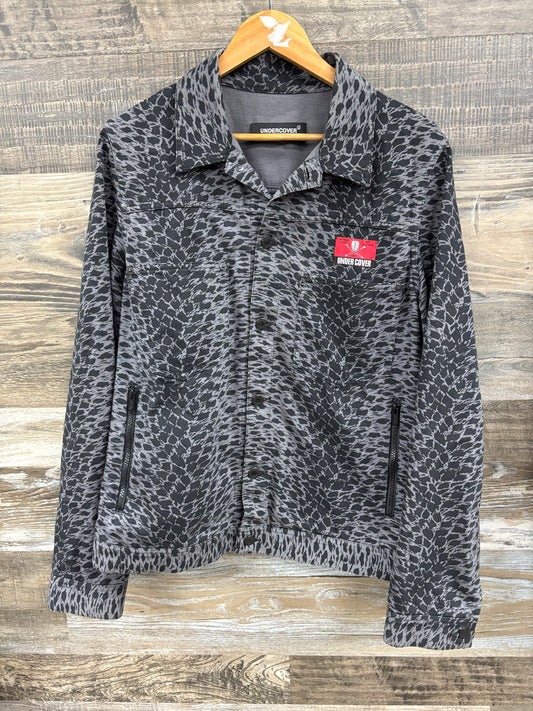 Undercover Cream Soda Leopard Print Trucker Jacket