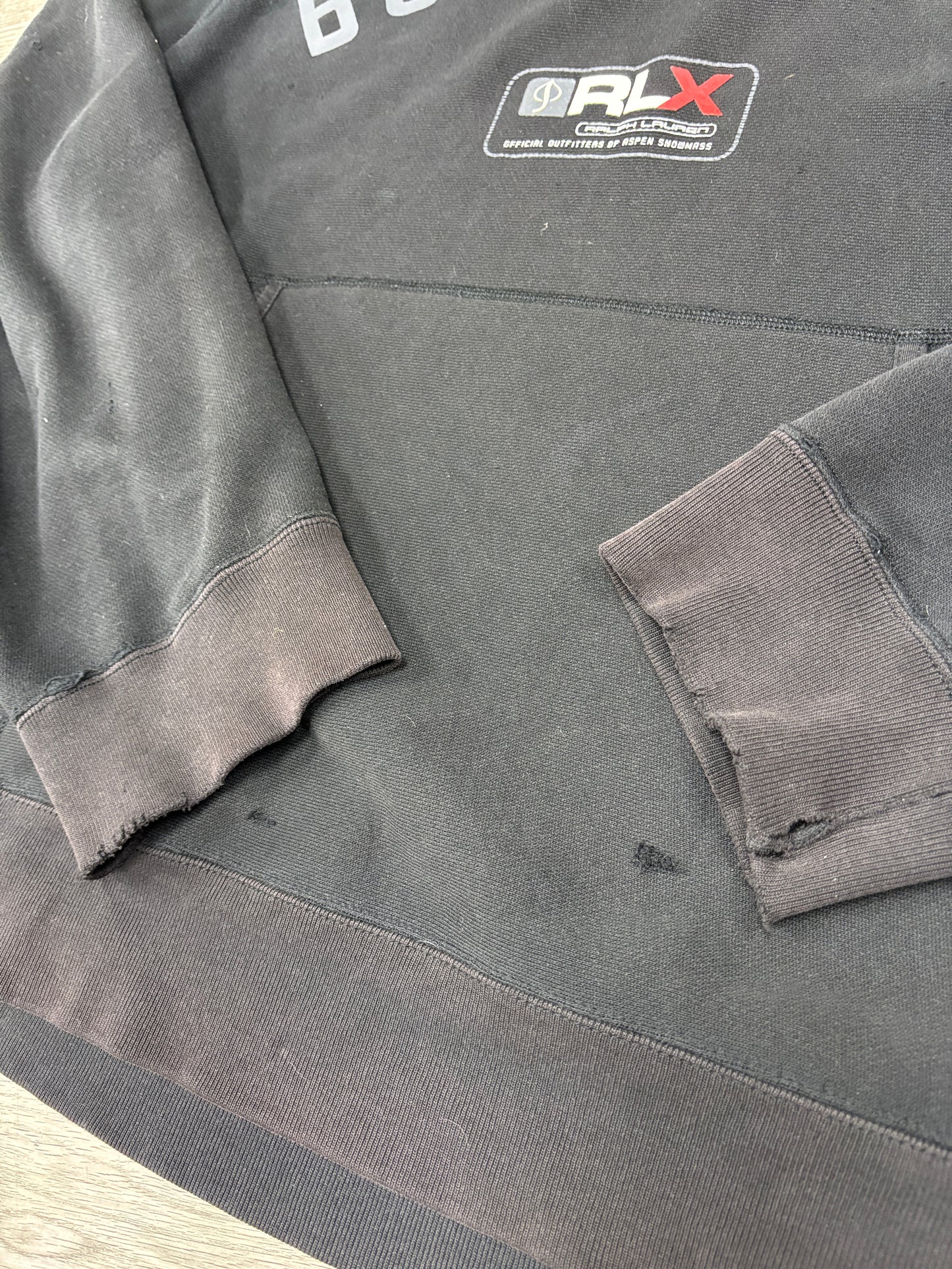 XL - Polo RLX buttermilk X-games hoodie