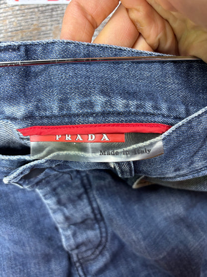 30- Prada 5 Pocket Tapered Jeans