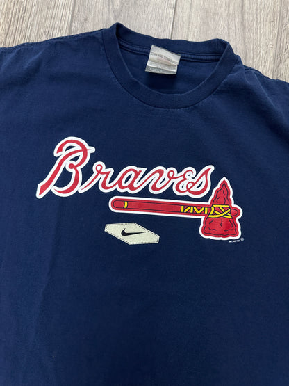 Nike Swoosh Atlanta Braves tee Size L