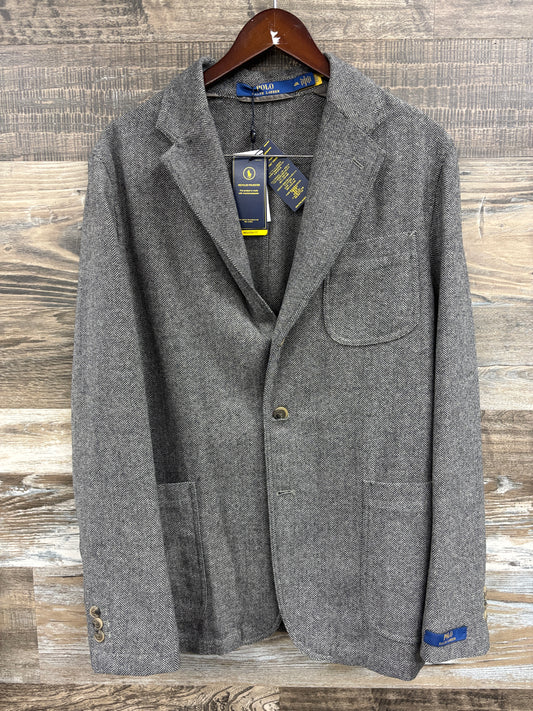 40L- Polo herringbone wool coat