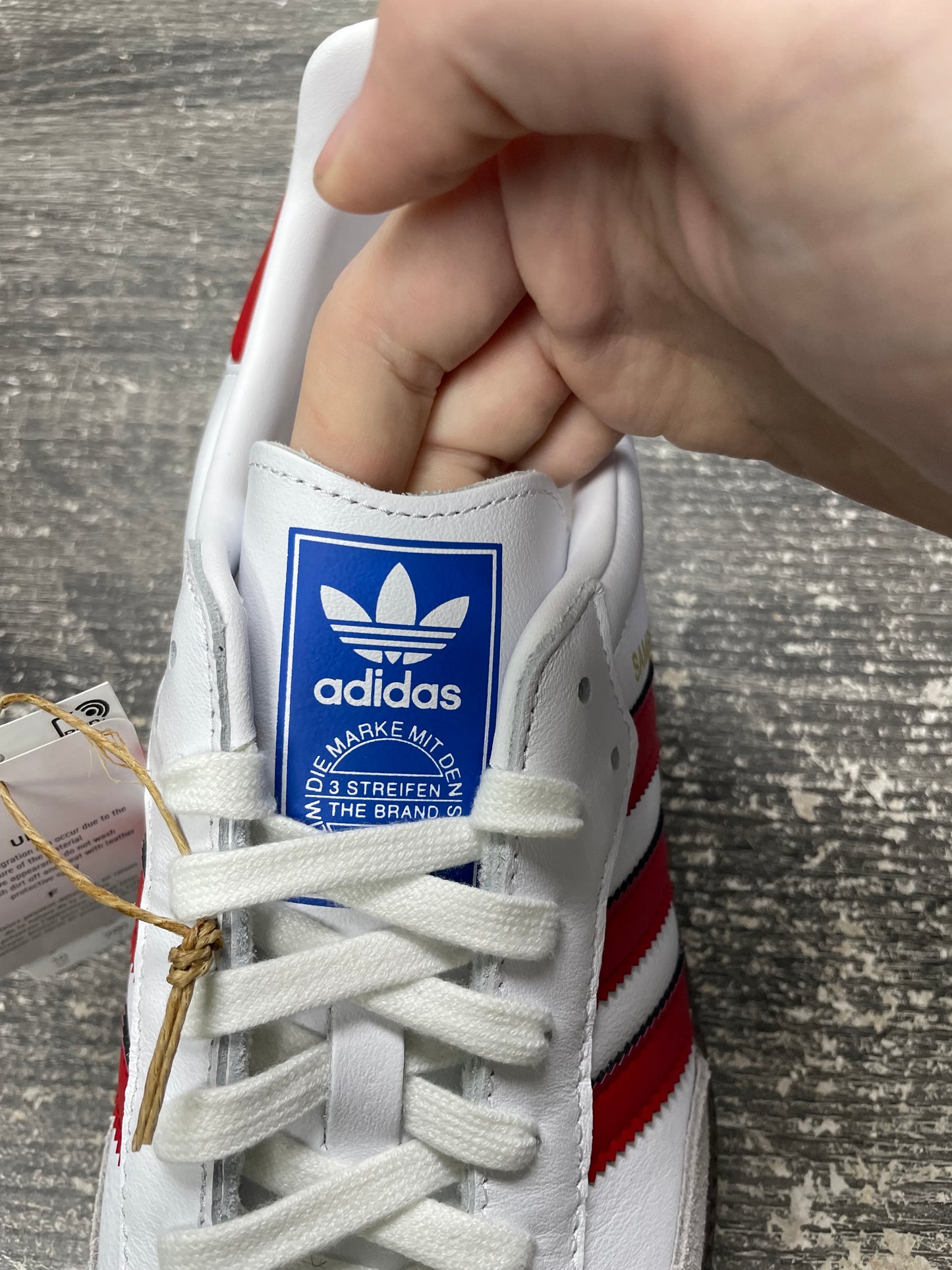 Adidas Samba Red/Black Size 10