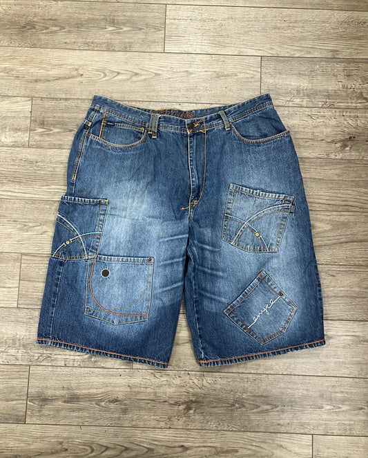 42 - Vtg Enyce Multi Pocket Jorts