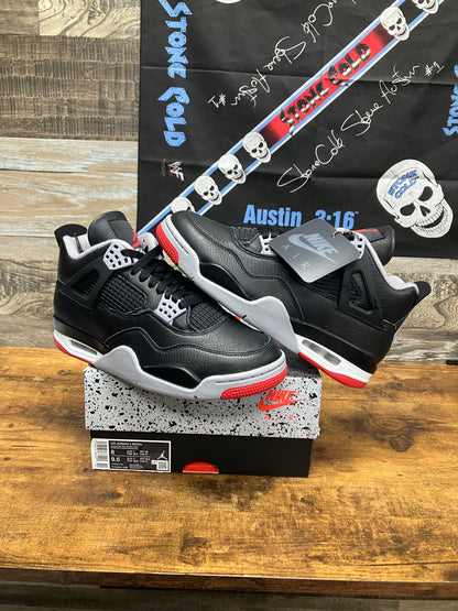 8 - Nike Air Jordan 4 Retro "Bred Reimagined" sneakers
