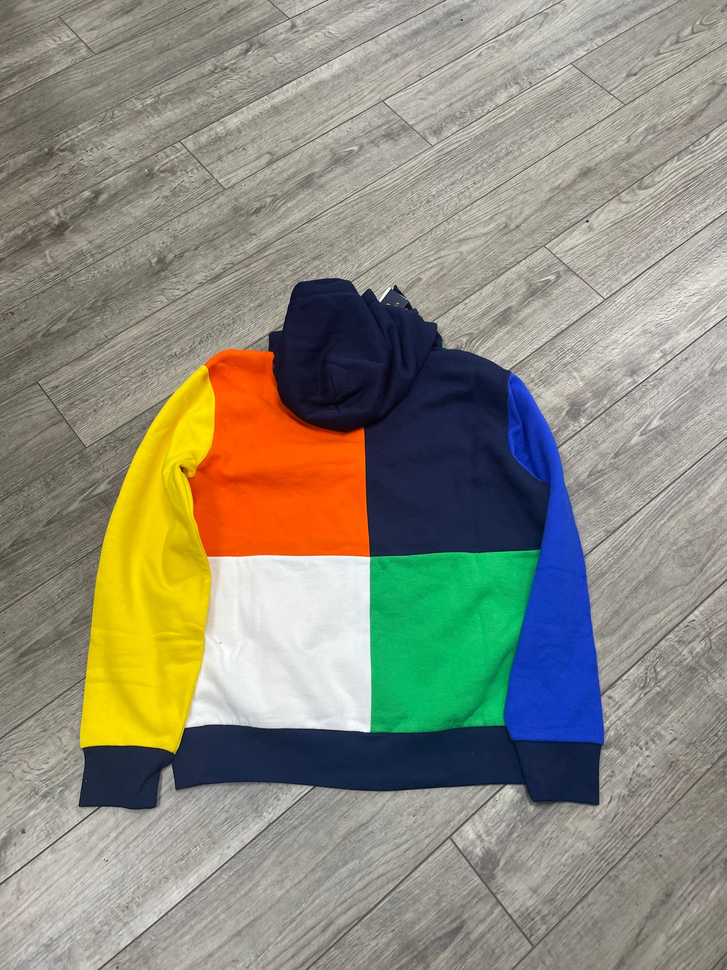L - Polo Ralph Lauren Color-Block Fleece Hoodie