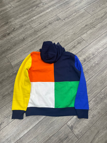 L - Polo Ralph Lauren Color-Block Fleece Hoodie