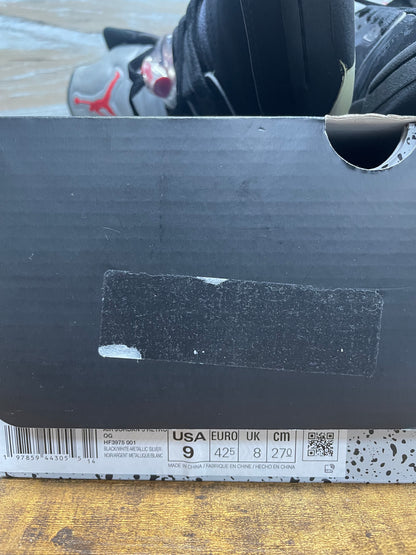 Air Jordan 5 Retro OG Black Metallic Reimagined 9