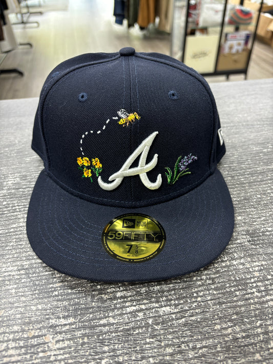 New era atl fitted floral 7 5/8