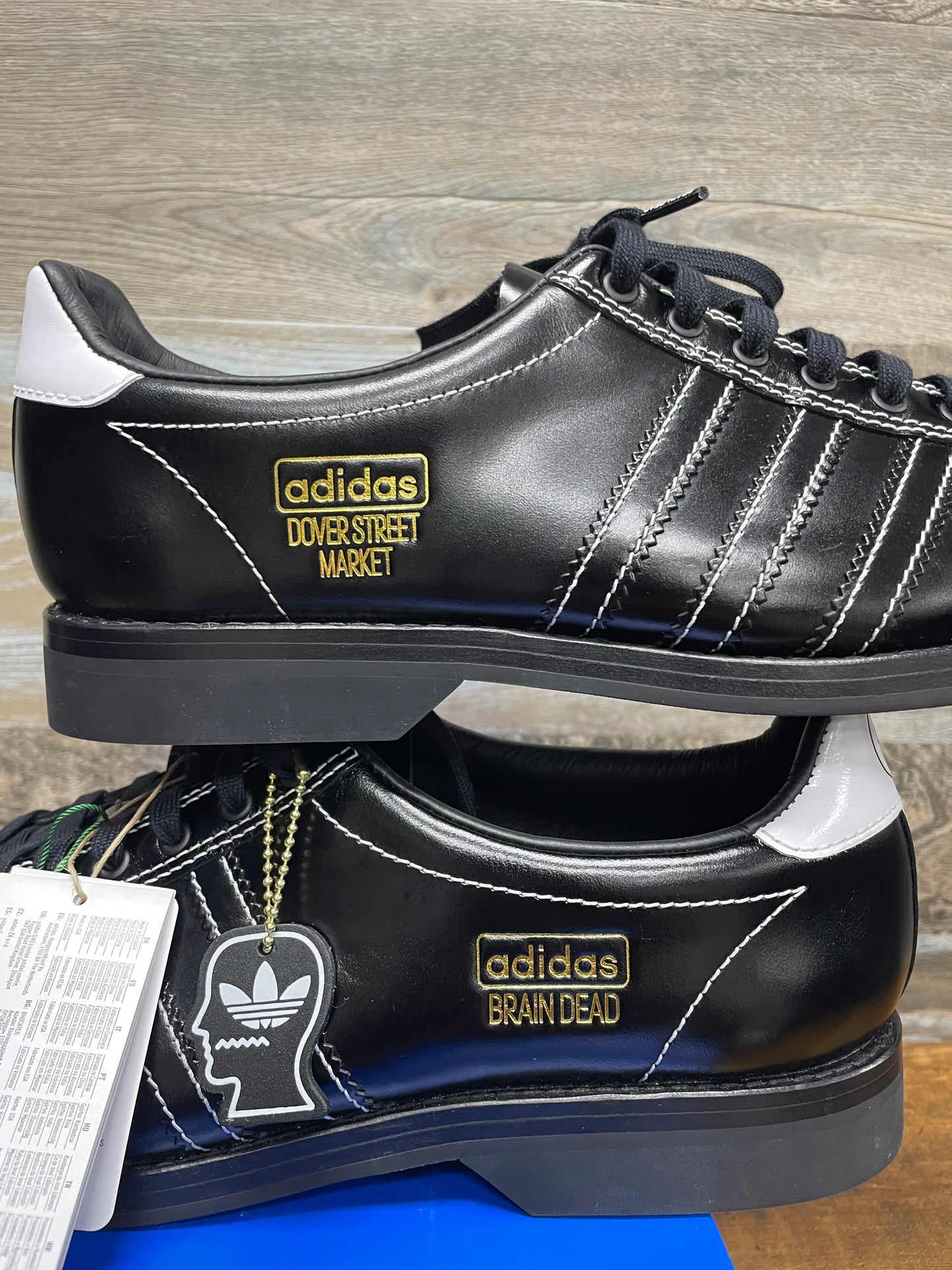 11.5 - Adidas Bowling Brain Dead Dover Street Market Black
