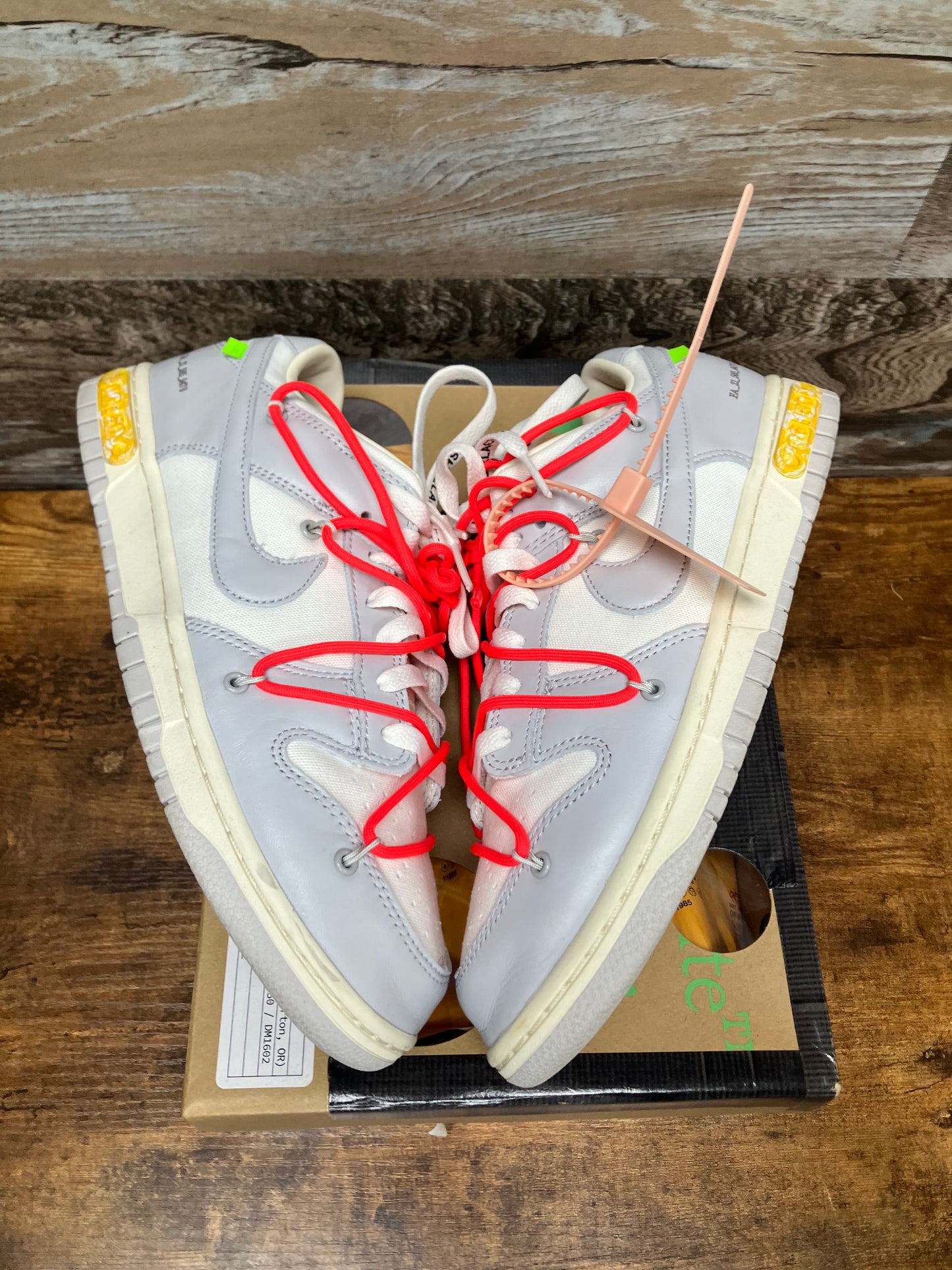 10.5 - Off-White Lot 6 Dunk Low