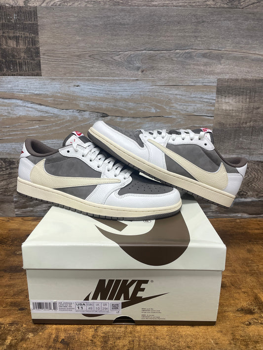 11 - Travis Scott x Air Jordan 1 Retro Low OG 'Reverse Mocha' sneaker