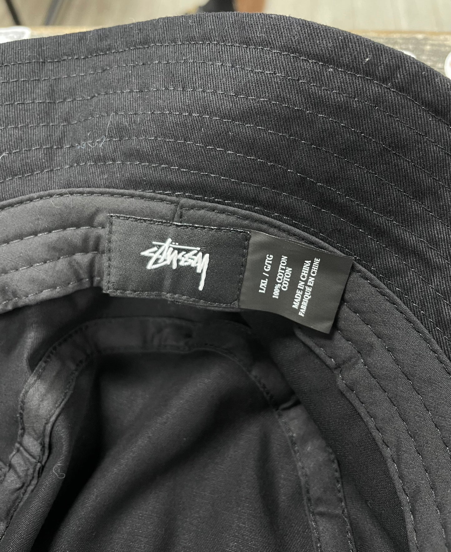 Stussy Bucket Hat black New