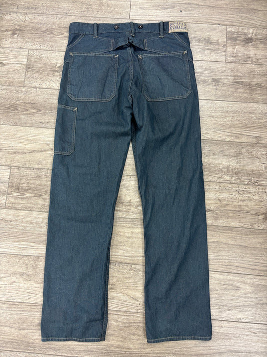 33x32 RRL buckleback denim carpenter pants
