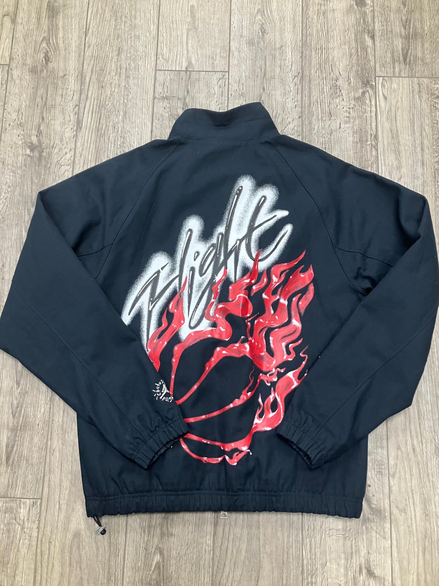 S-Travis Scott Jordan Rhinestone Jacket