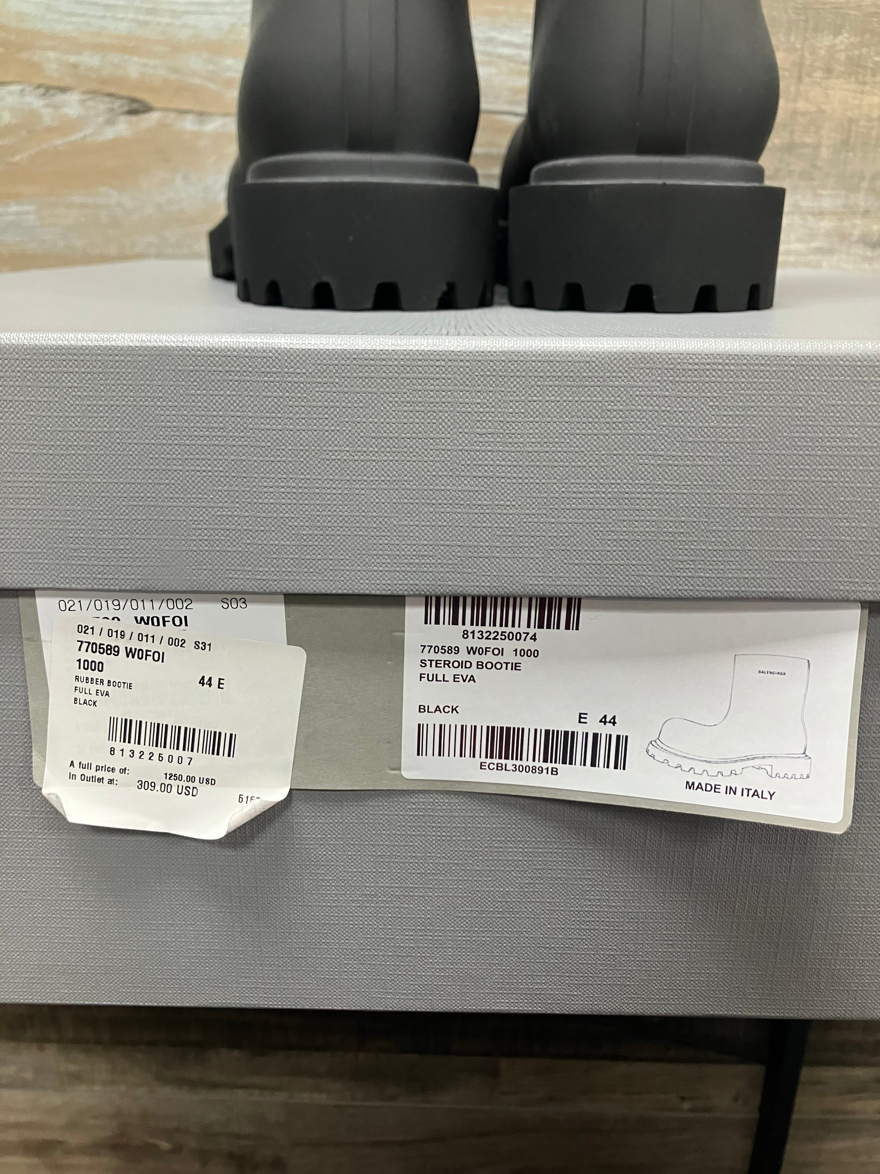 44 & 42 - Balenciaga Steroid Bootie – equator