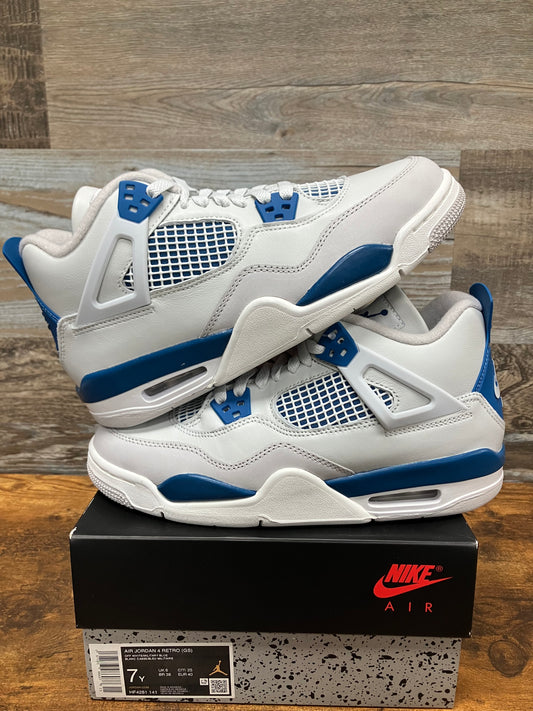Jordan 4 Military Blue Size 7y