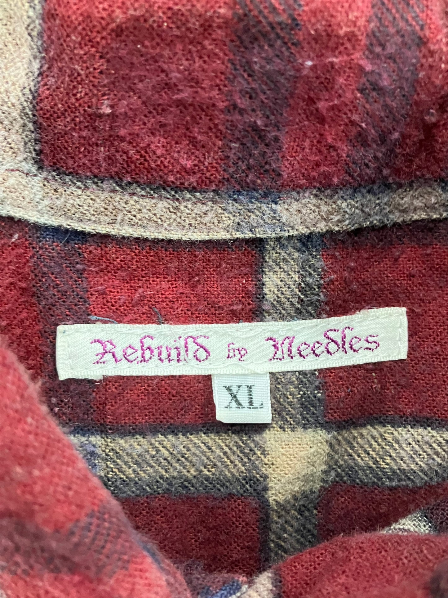Needles 7 Cut Reworked Flannel XL