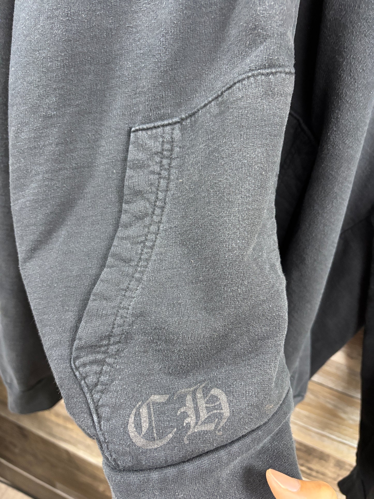 Chrome Hearts Multi Color Cross Zip Hoodie M