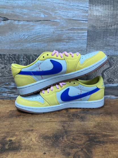 Jordan 1 Low Travis Scott Canary Size 9W/7.5M