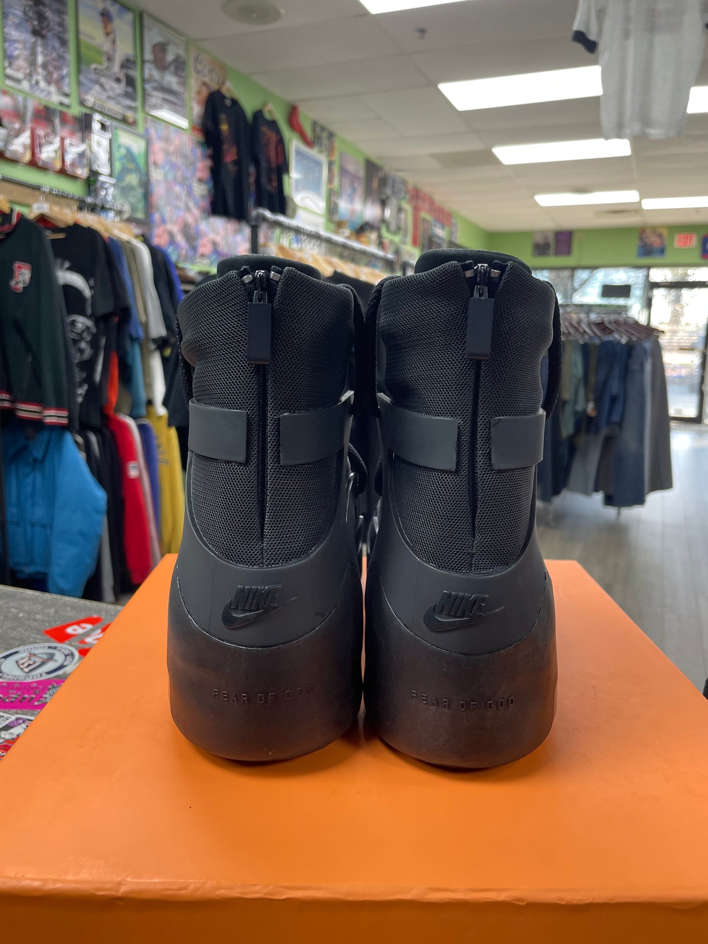 9 - Nike Air Fear of God 1 “ Triple Black “ Sneaker