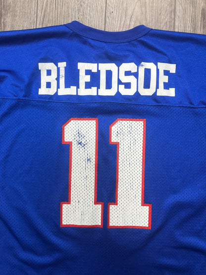 Vintage Drew Bledsoe New England patriots jersey Size XL