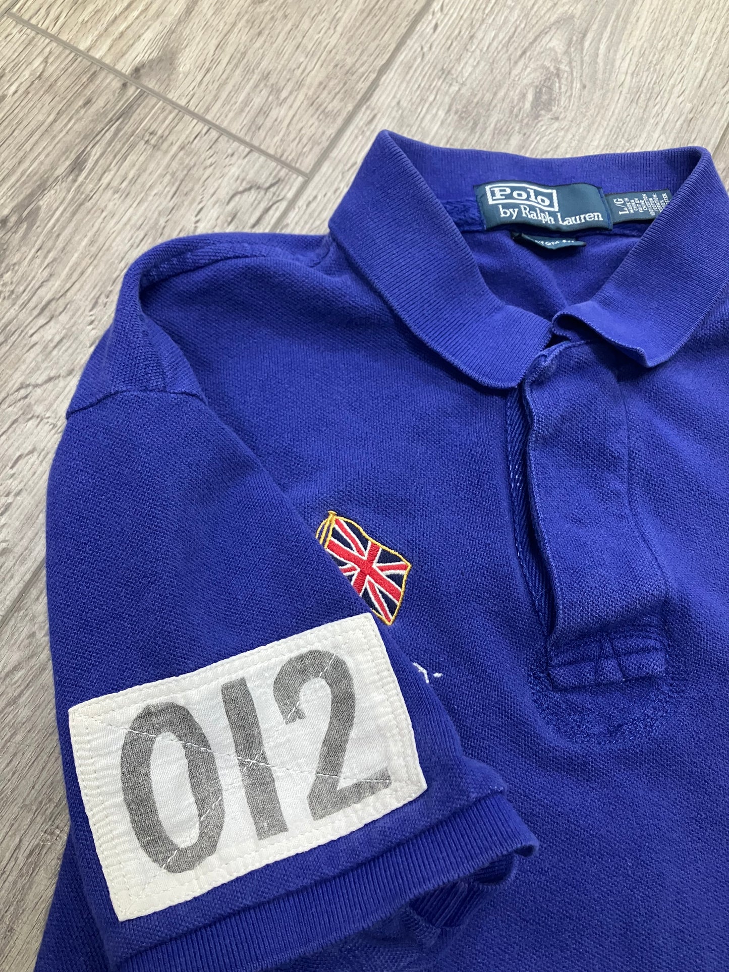 Ralph Lauren Italy Track and Field Polo L