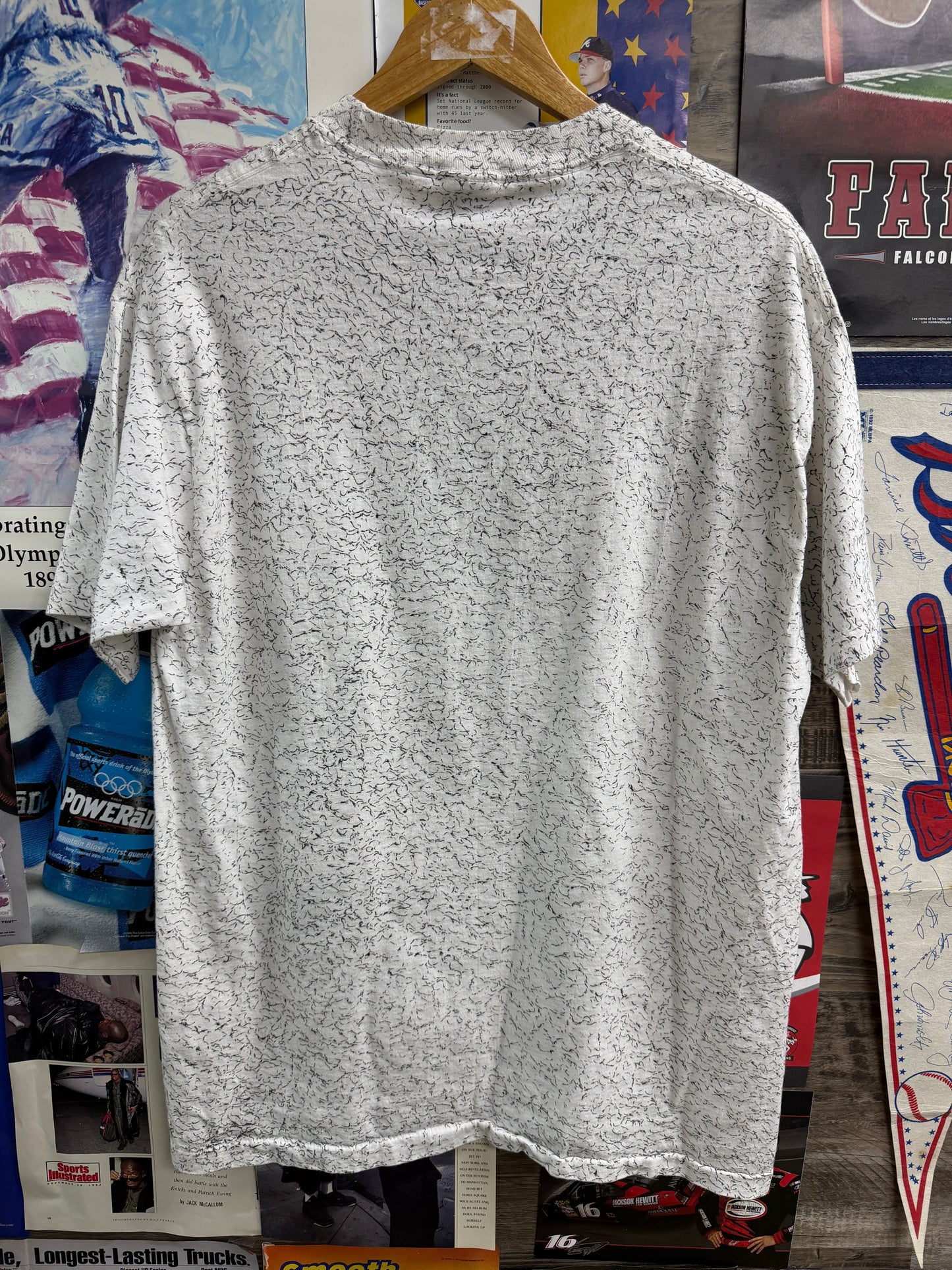 L/XL - Atlanta Braves Vintage AOP Tee