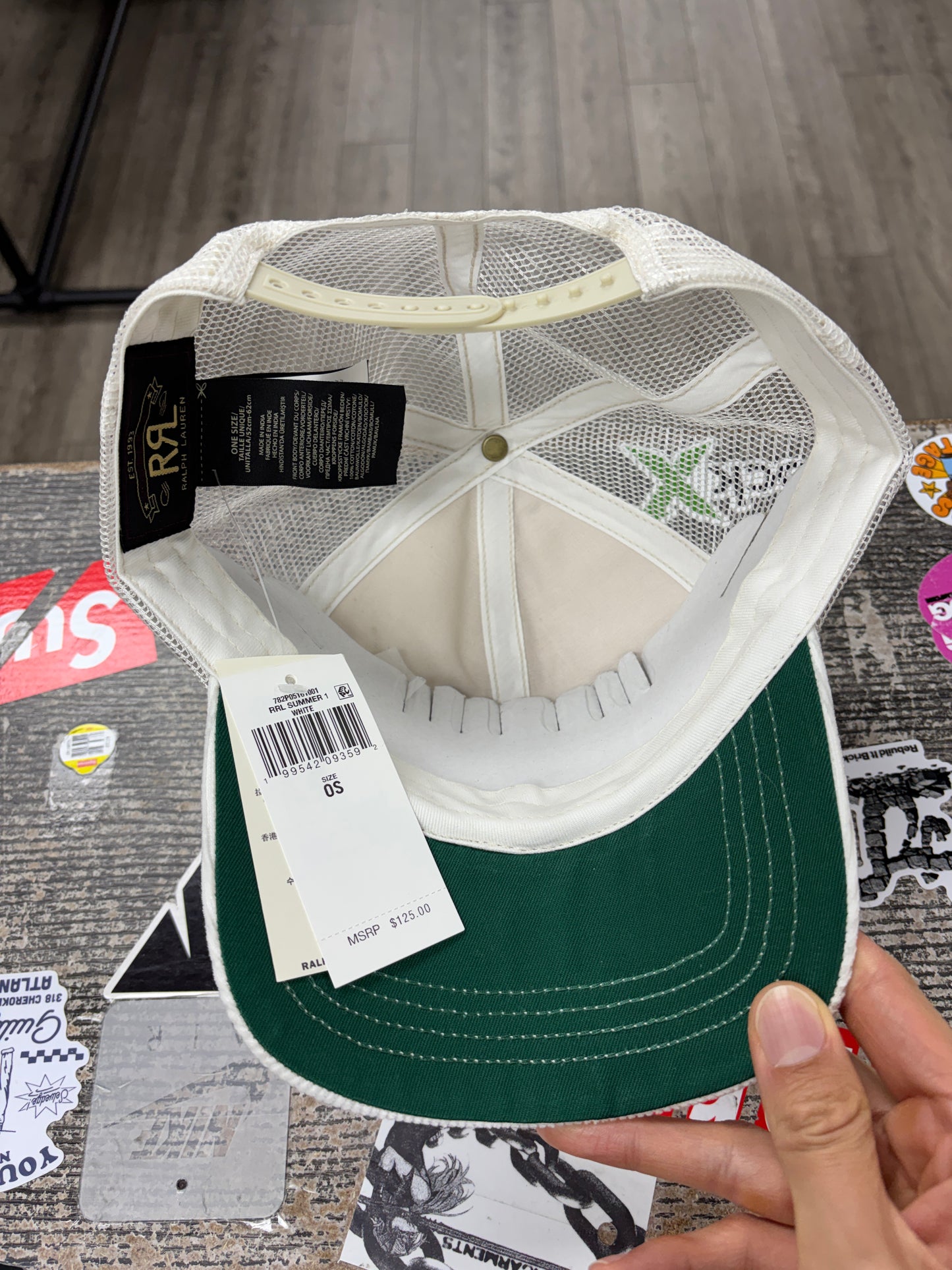 RRL Western Wear corduroy bill hat