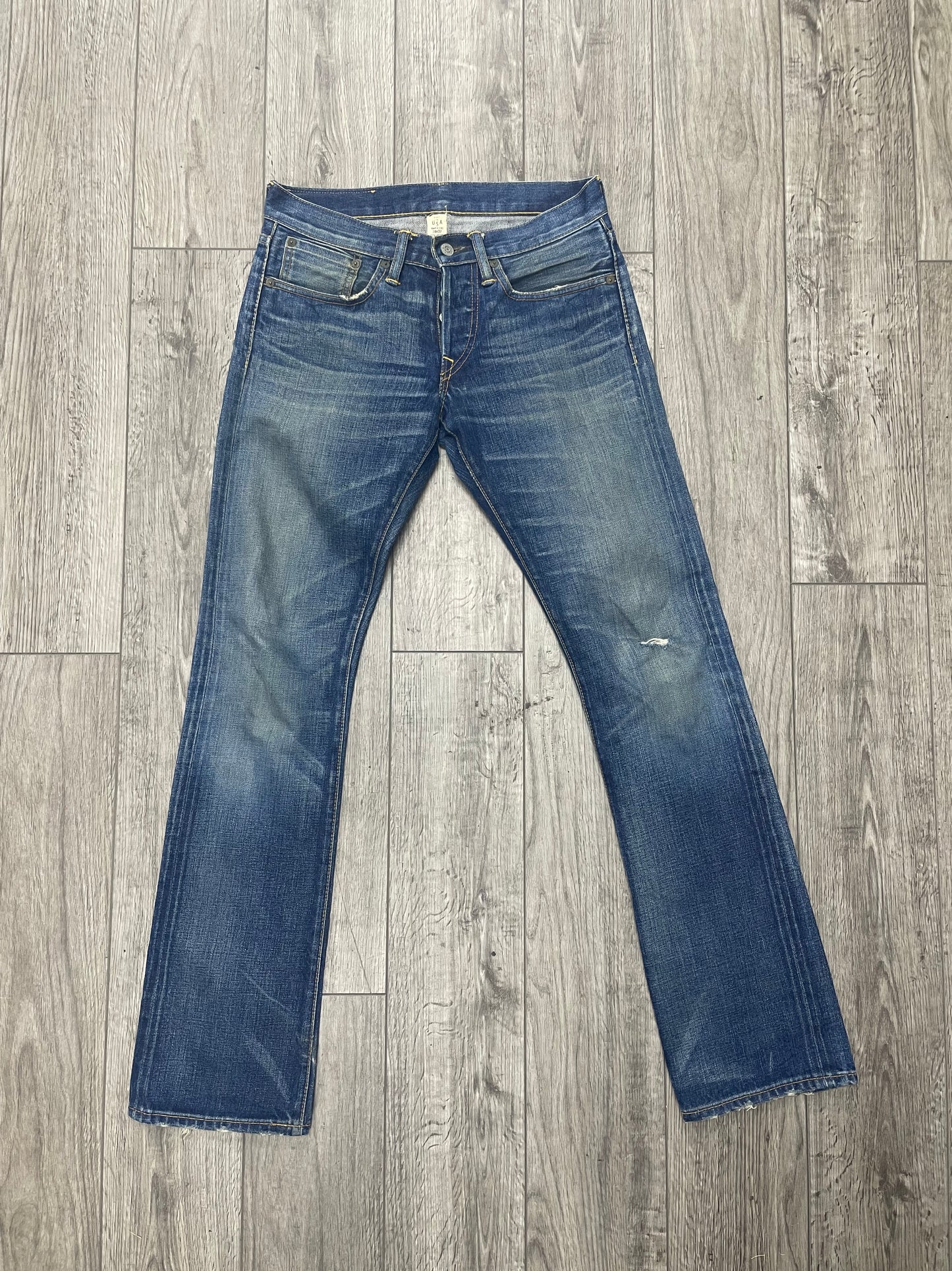 RRL Selvedge Denim Waist 28in