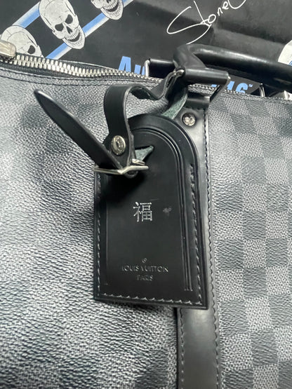 Louis Vuitton Black Monogram Duffle Bag
