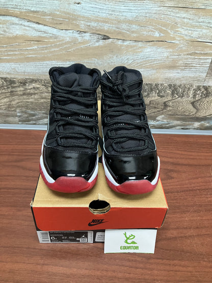 Jordan 11 Bred Size 6Y