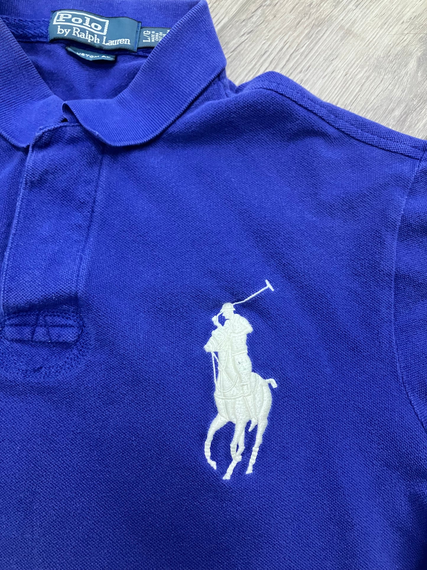 Ralph Lauren Italy Track and Field Polo L