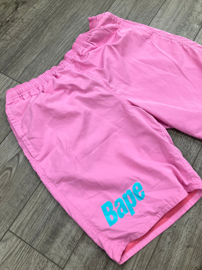 Bape Pink Shorts Size XL