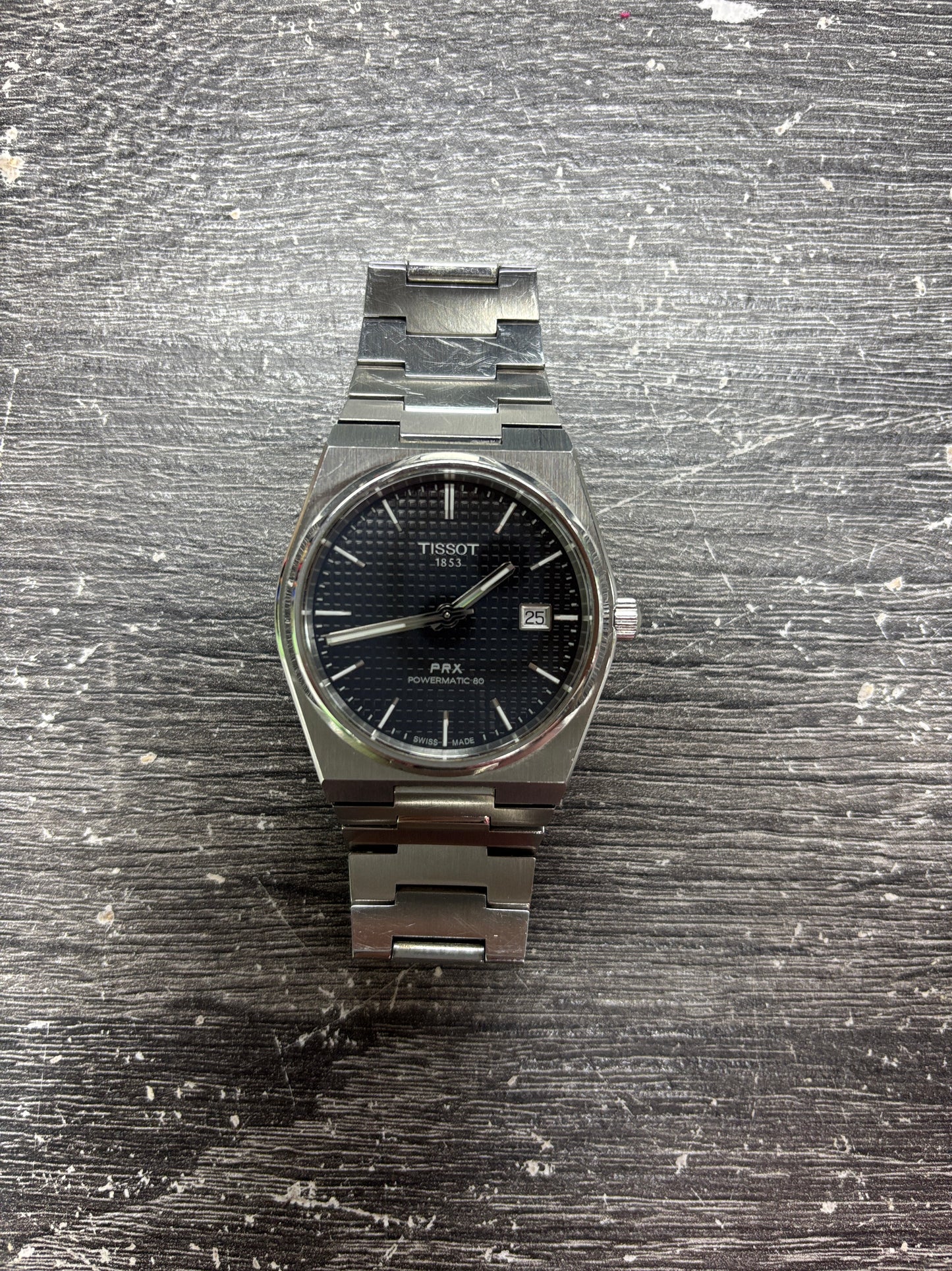 Tissot prx powermatic 40mm black automatic